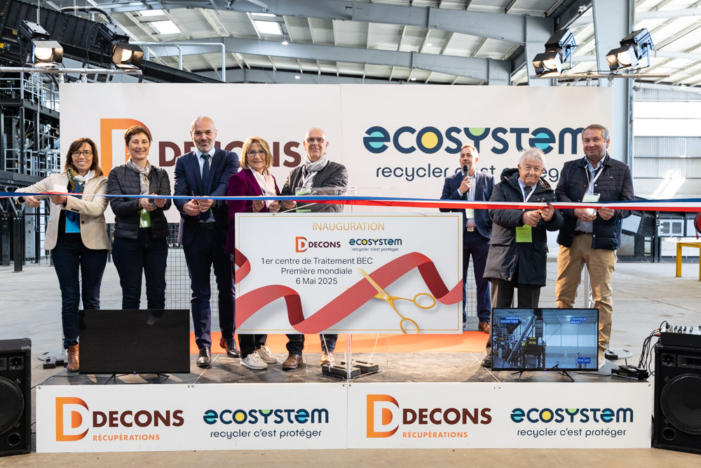Inauguration du centre de recyclage des ballons d’eau chaude au Vigeant – ecosystem