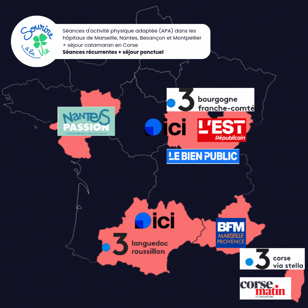 Relations presse régionales pour une association soutenue par la Fondation La Roche-Posay